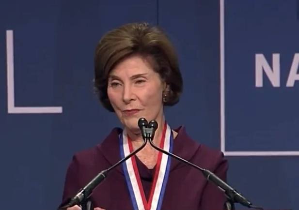 laura bush presentation